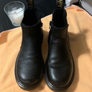 Dr Martens Junior Leather Chelsea Boots